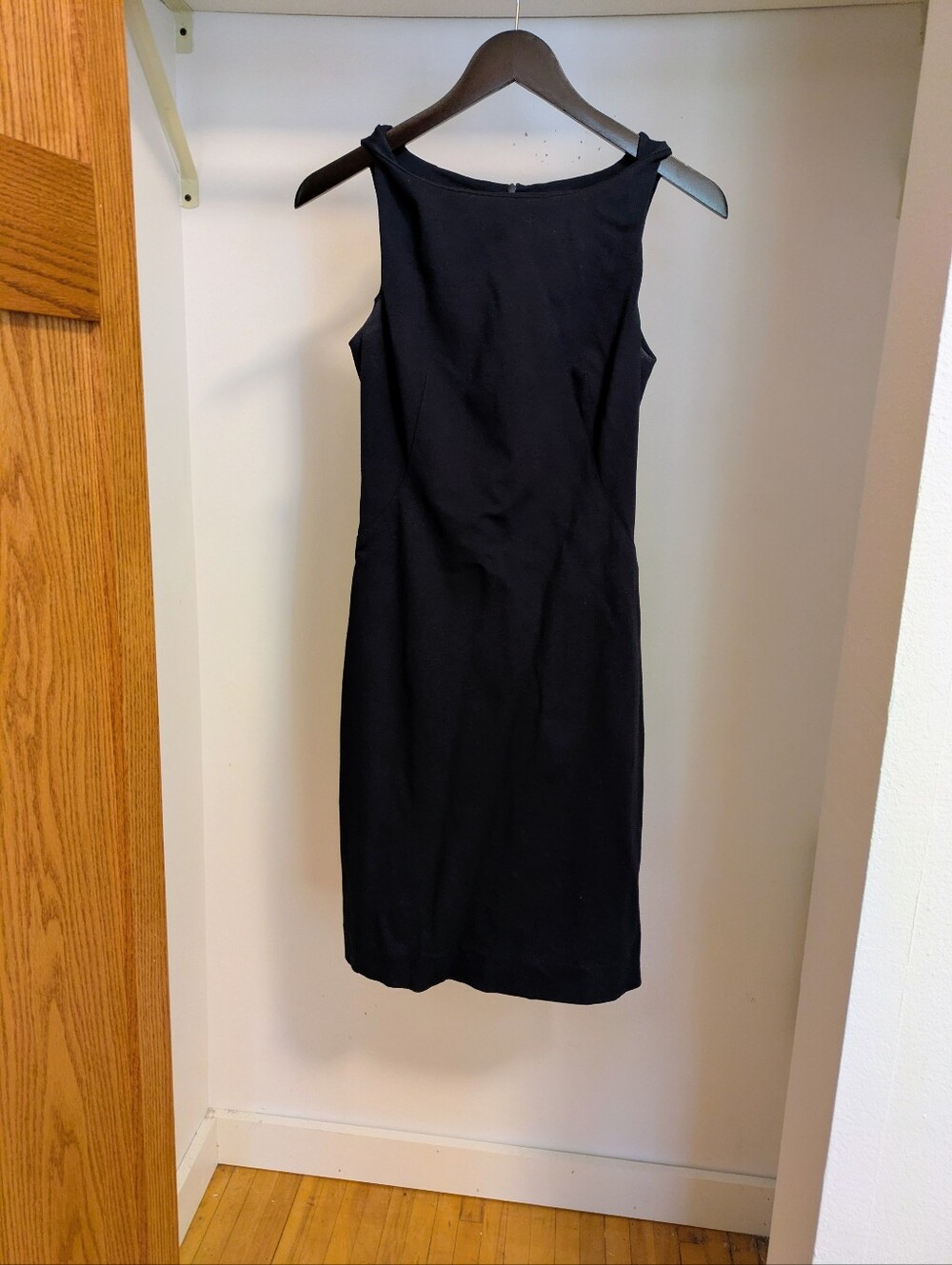 MM. Lafleur New York Lydia Twist Strap Sheath dress  Navy Blue size 6